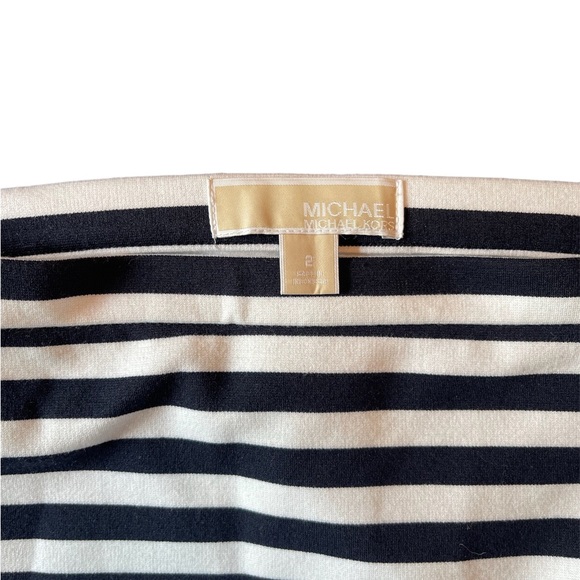 Michael Kors Striped Mini Skirt - Picture 4 of 5